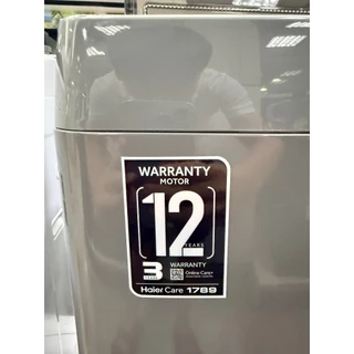 HAIER เครื่องซักผ้า ขนาด 8 กิโล รุ่น HWM80-B306S2 ระบบ มอเตอร์ต่อตรง Inverter Direct Drive รับประกันมอเตอร์นาน 12 ปี
