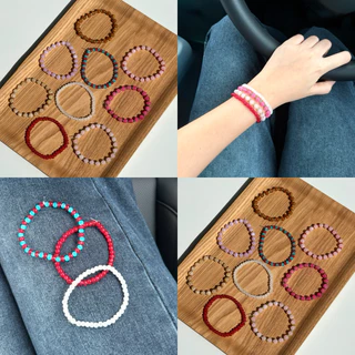 Piing me Bracelet | กำไลข้อมือ/ข้อเท้าลูกปัด (เอ็นยืด) 2026061948