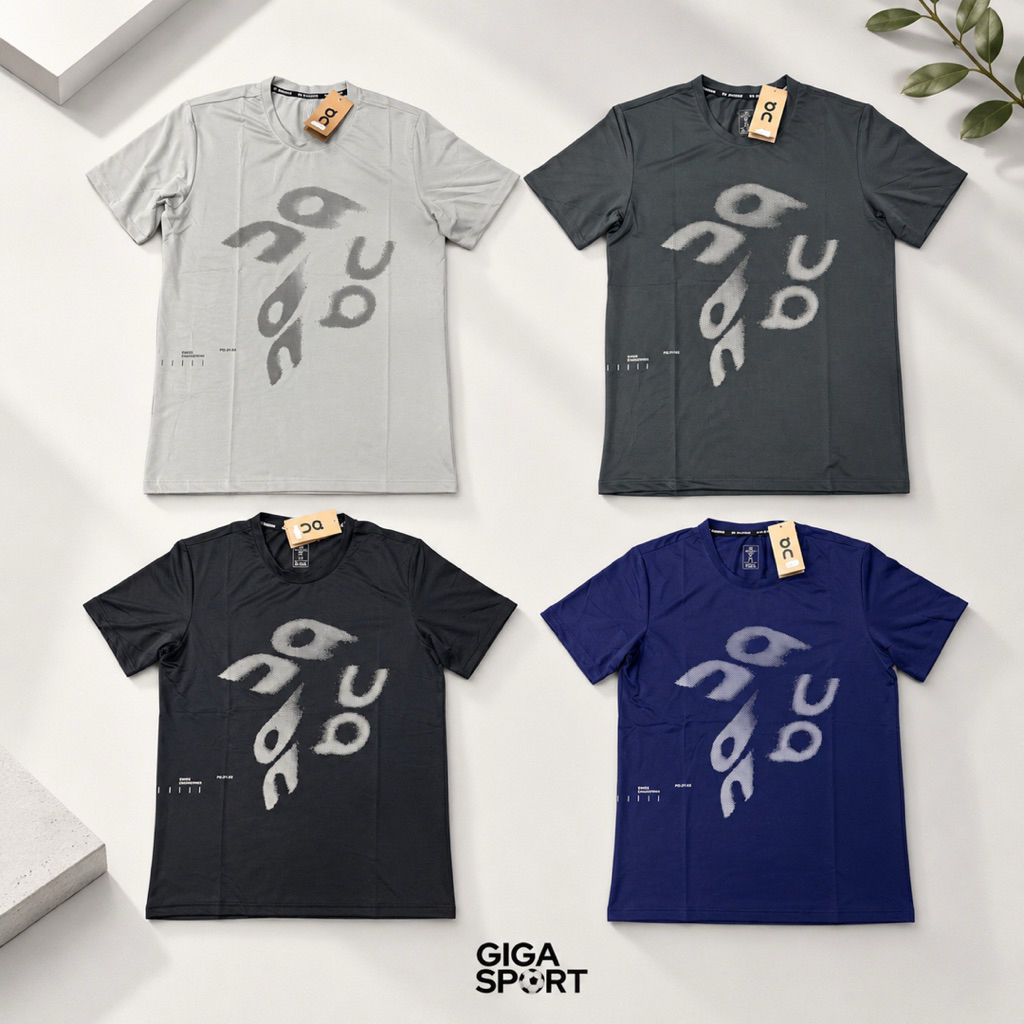 เสื้อยืดแขนสั้น on คลาวด์ เสื้อกีฬาผู้ชาย ผ้านิ่ม ใส่สบาย ไม่ระคายเคือง (ภาพถ่ายจากสินค้าจริง)