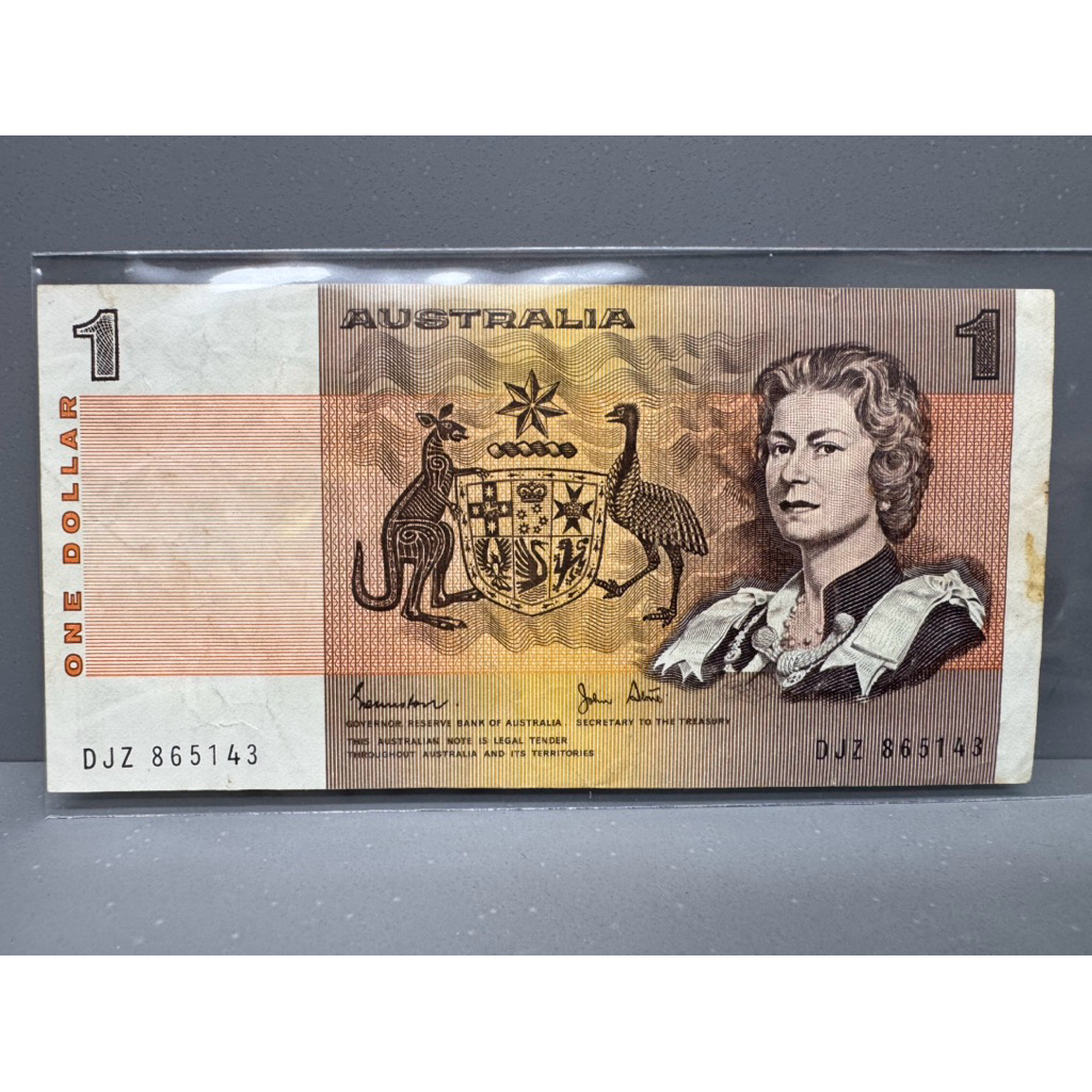 ธนบัตรออสเตรเลียชนิด1Dollars ปี1983