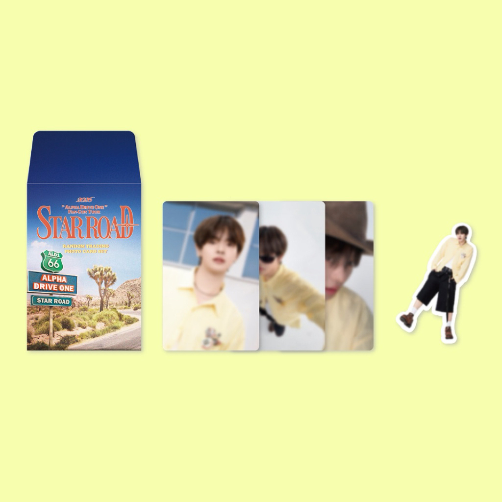 พค้อมส่ง ไม่แกะ - [ALD1] [STAR ROAD] RANDOM TRADING PHOTO CARD🏎️