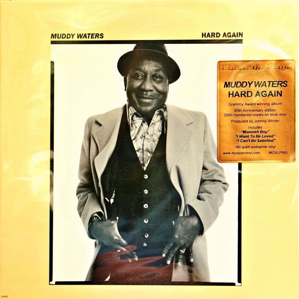 Muddy Walters - Hard Again (45th Anniversary)(Blue Vinyl)