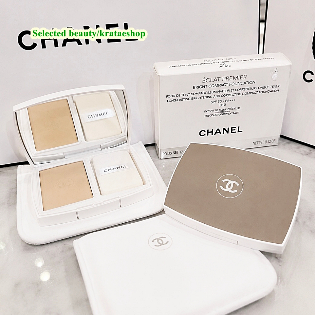 Chanel Eclat Premier Bright Compact Foundation SPF 30/PA+++ 12g (ฉลากไทย)