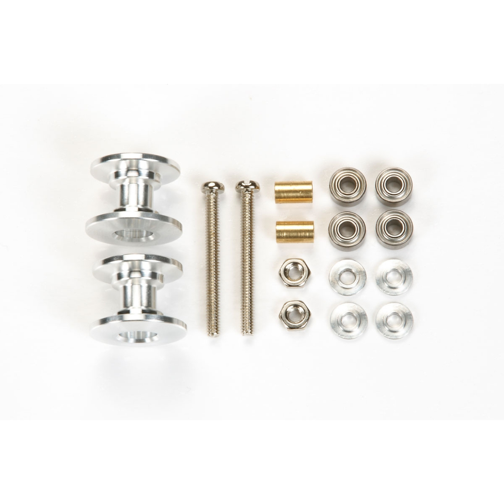 TAMIYA 95379 Jr Lw Double Aluminum Rollers 13-12Mm