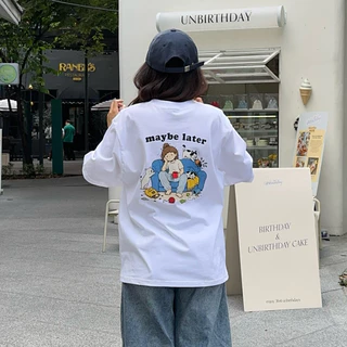 myyoungs - maybe later เสื้อยืดโอเวอร์ไซส์