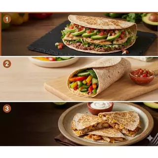แป้งโฮลวีท ขนาด 6 นิ้ว (Whole wheat 6 Inch)