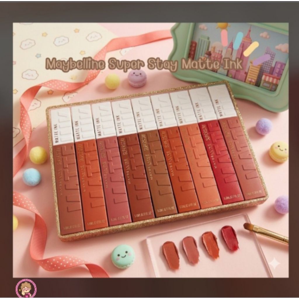ลิปติดทนนานเซฟโซนทกครั้งที่หยิบใช้ Super Stay Matte ink ลิปที่ใครๆก็รู้ว่าทน