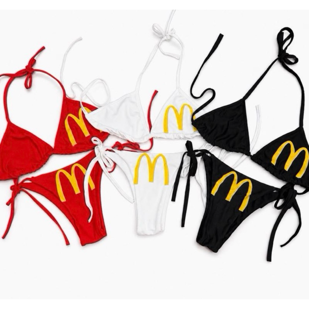 บิกินี่สายผูก 3 สี รุ่น Summer Pop