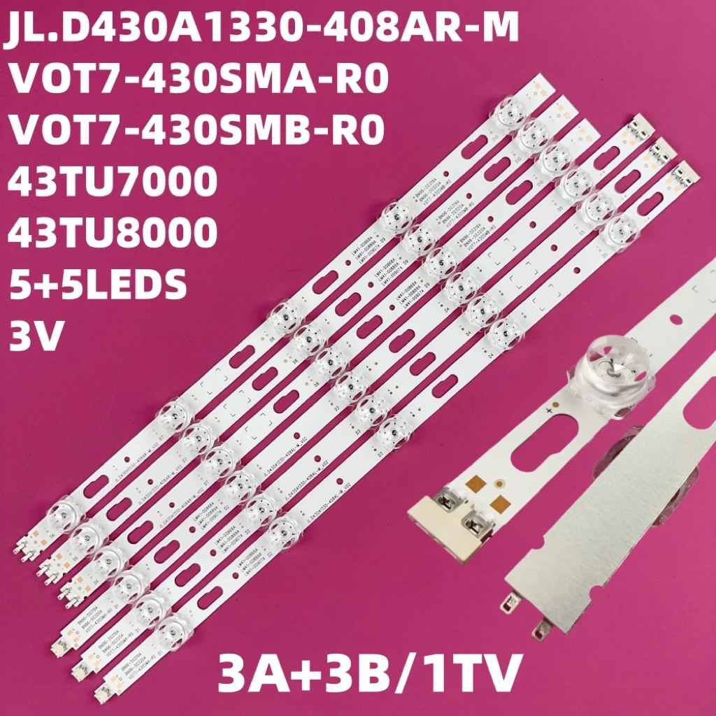 SAMSUNG UA43TU7000K UA43TU8000K SAMSUNG 43" LED TV BACKLIGHT / LAMP TV UA43TU7000 UA43TU8000