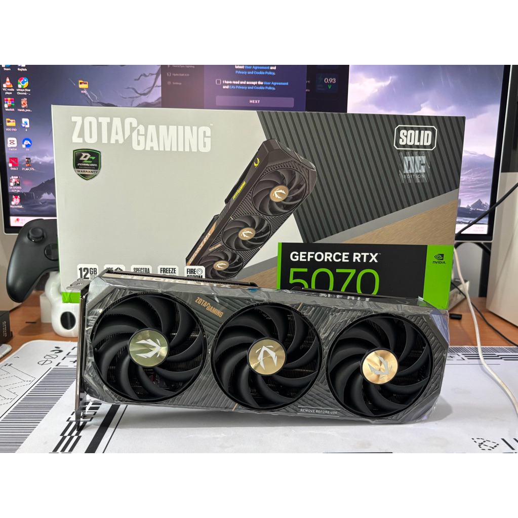 RTX 5070 ZOTAC SOLID 12GB มือสอง สภาพใหม่มาก