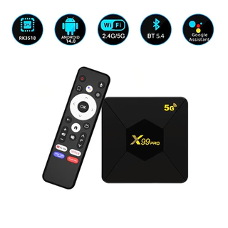 X99PRO Android TV BOX 2.4/5GHz RAM8 ROM128GB Android 14.0