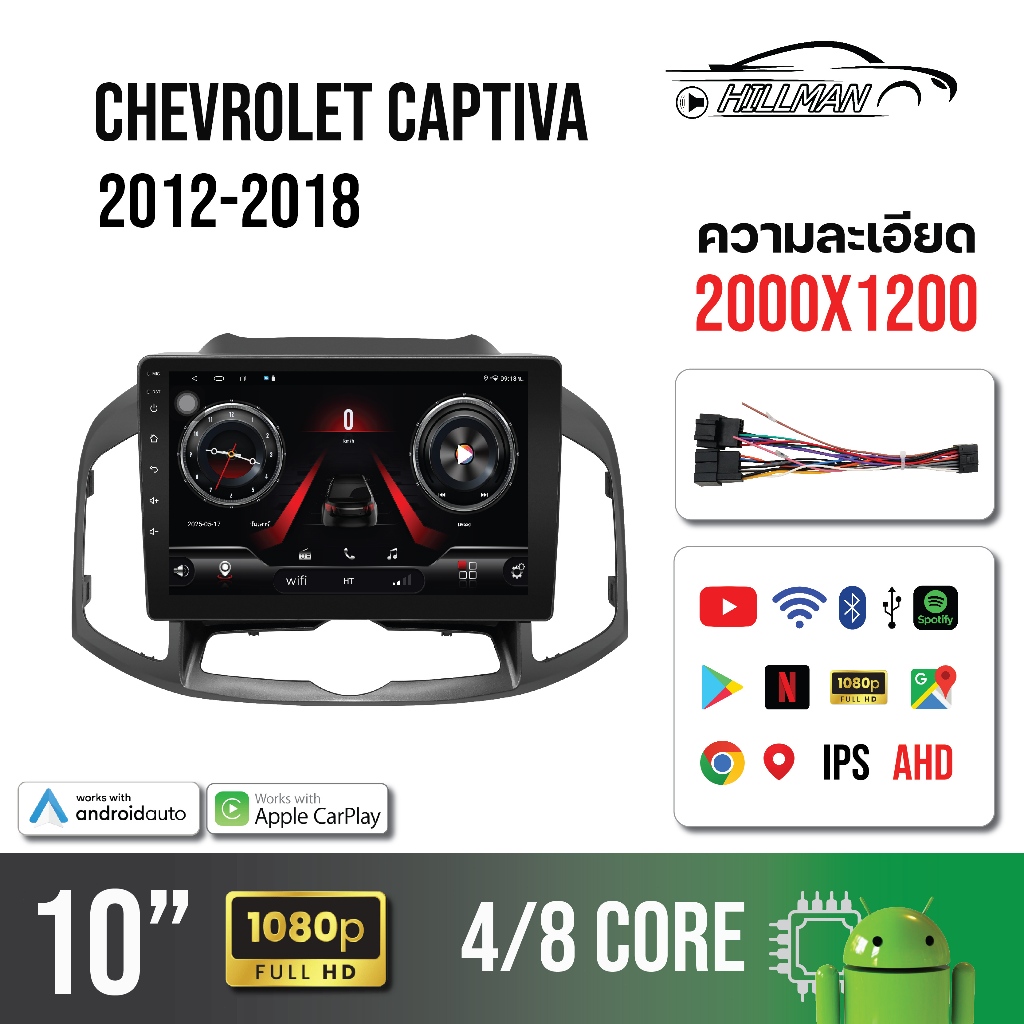 HAM จอandroid 10 นิ้ว ใช้สำหรับ Nissan Teana J32 08-13 WIFI GPS YouTube 2DIN Apple CarPlay