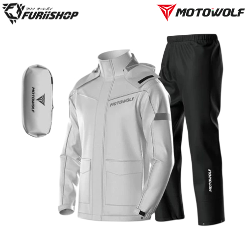 เสื้อกันฝน MOTOWOLF MDL0403B (เทา,ดำ,ส้ม,เขียวมะนาว,เขียว)