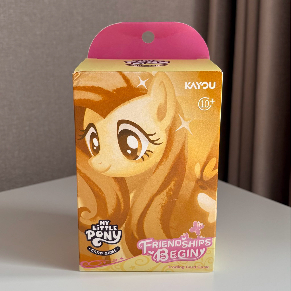 My Little Pony Fluttershy Starter Deck มายลิตเติ้ลโพนี่ (ไม่มีซองสุ่มหลังกล่อง)
