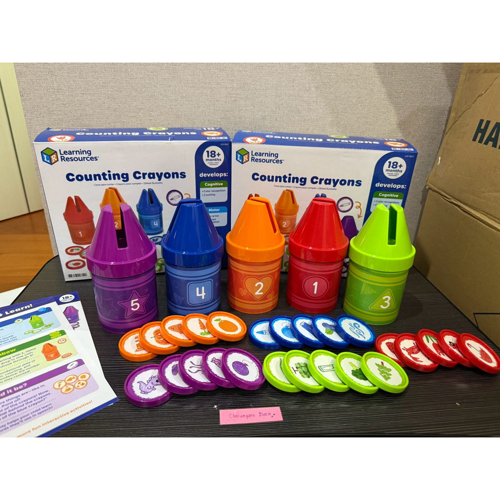 learning resources Counting Crayons (ของใหม่ ‼️ของแท้ พร้อมส่งค่ะ)