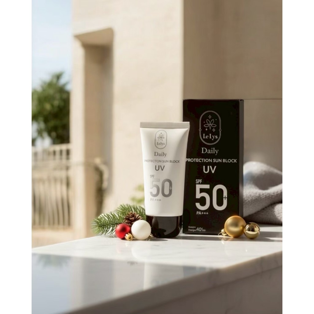 Live เลอลิซ เดย์ลี่ โพรเทคชั่น ซันบล็อก spf 50PA+++(1หลอด) (เฉพาะไลฟ์)