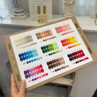 ยกชุดสีพื้น 63 สี Kaise x Nails Content 2026 พร้อมชาร์จสำเร็จรูป ชุดยาทาเล็บ