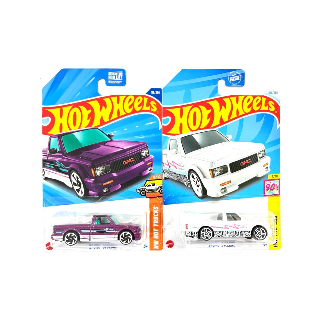 Hot Wheels | ‘91 GMC SYCLONE ~ มี 2 สี | 🇺🇸เป็นสินค้าแพคอเมริกา✈️ |‼️มุมยับ‼️|📦สินค้ามีพร้อมส่ง