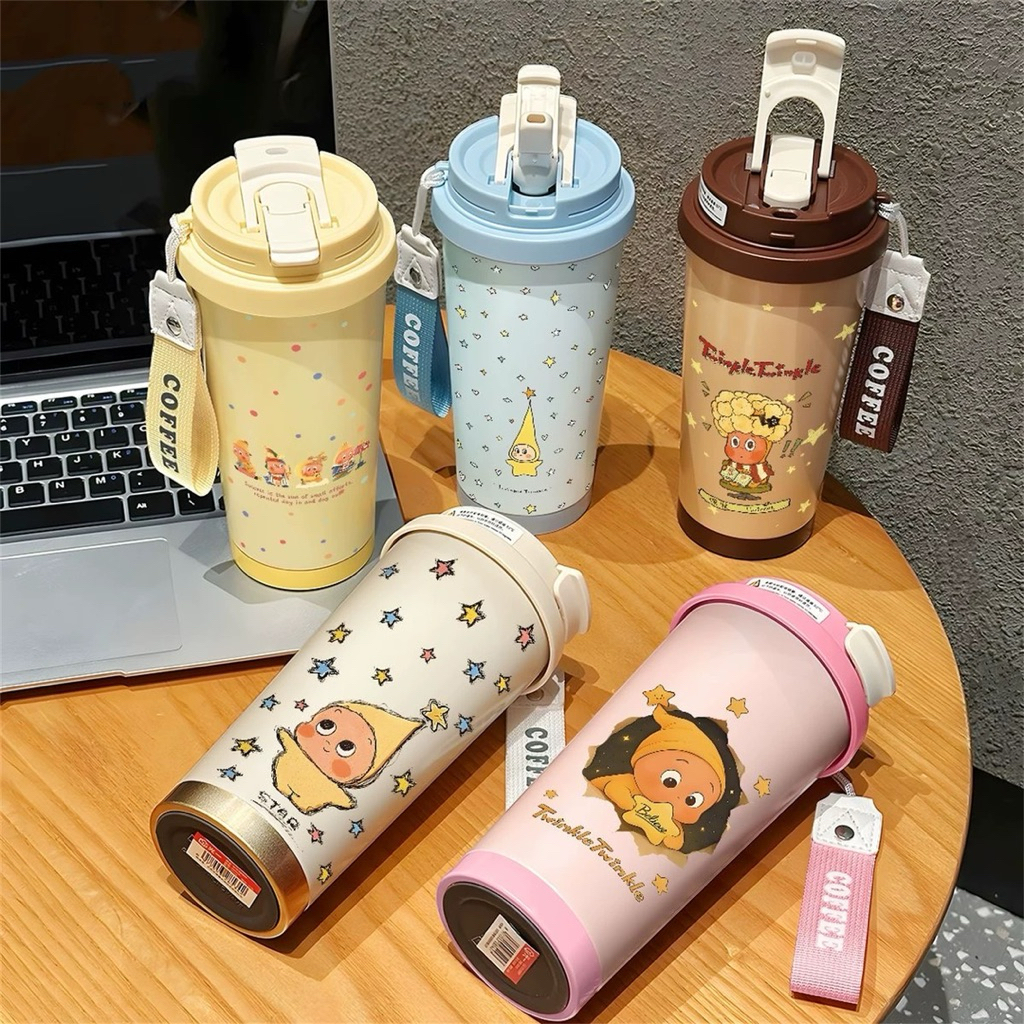 🥤พร้อมส่งจากไทย✨แก้วสแตนเลส Twinkle& Disney & Universal สำหรับเครื่องดื่มคู่เช้าวันใหม่🚛Free ถุงกระดาษงานคราฟทุก Box