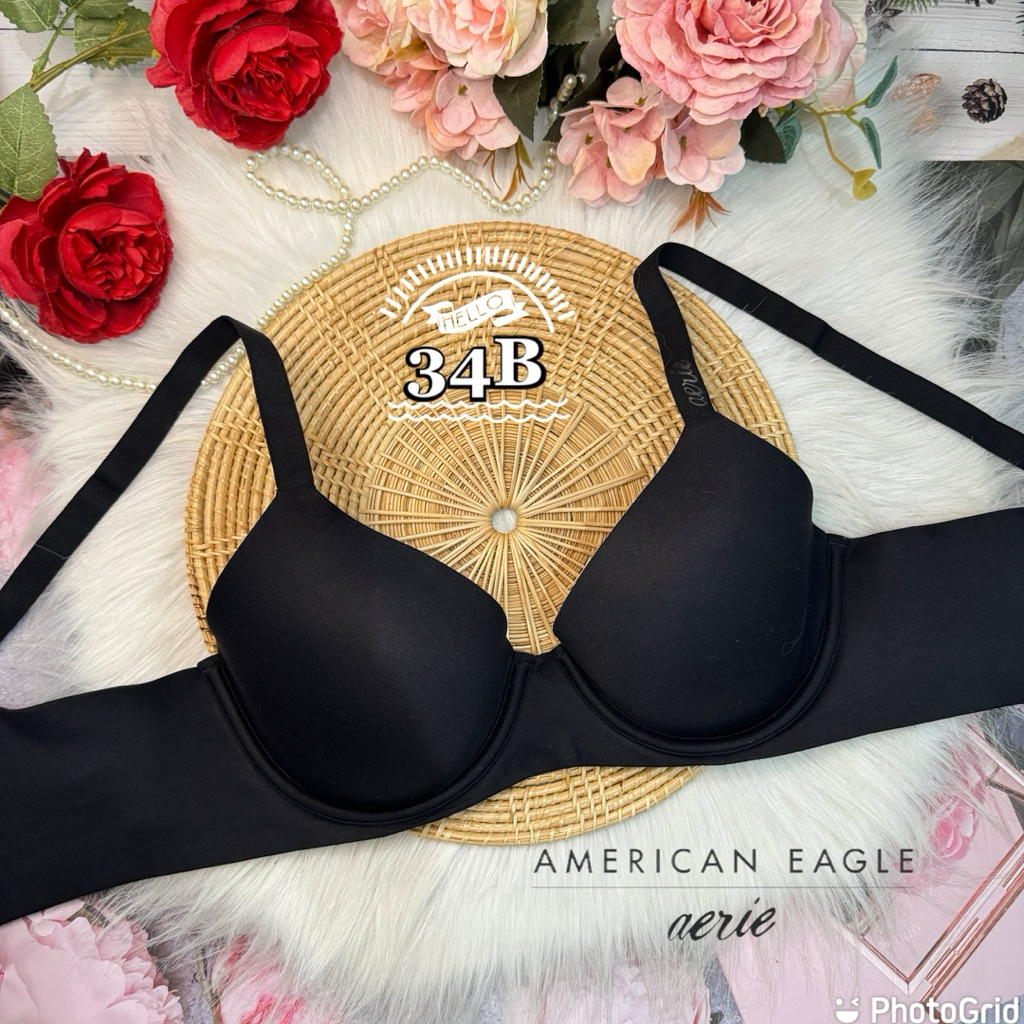 Aerie 34B ใหม่มาก ฟองบาง นุ่ม สะอาด