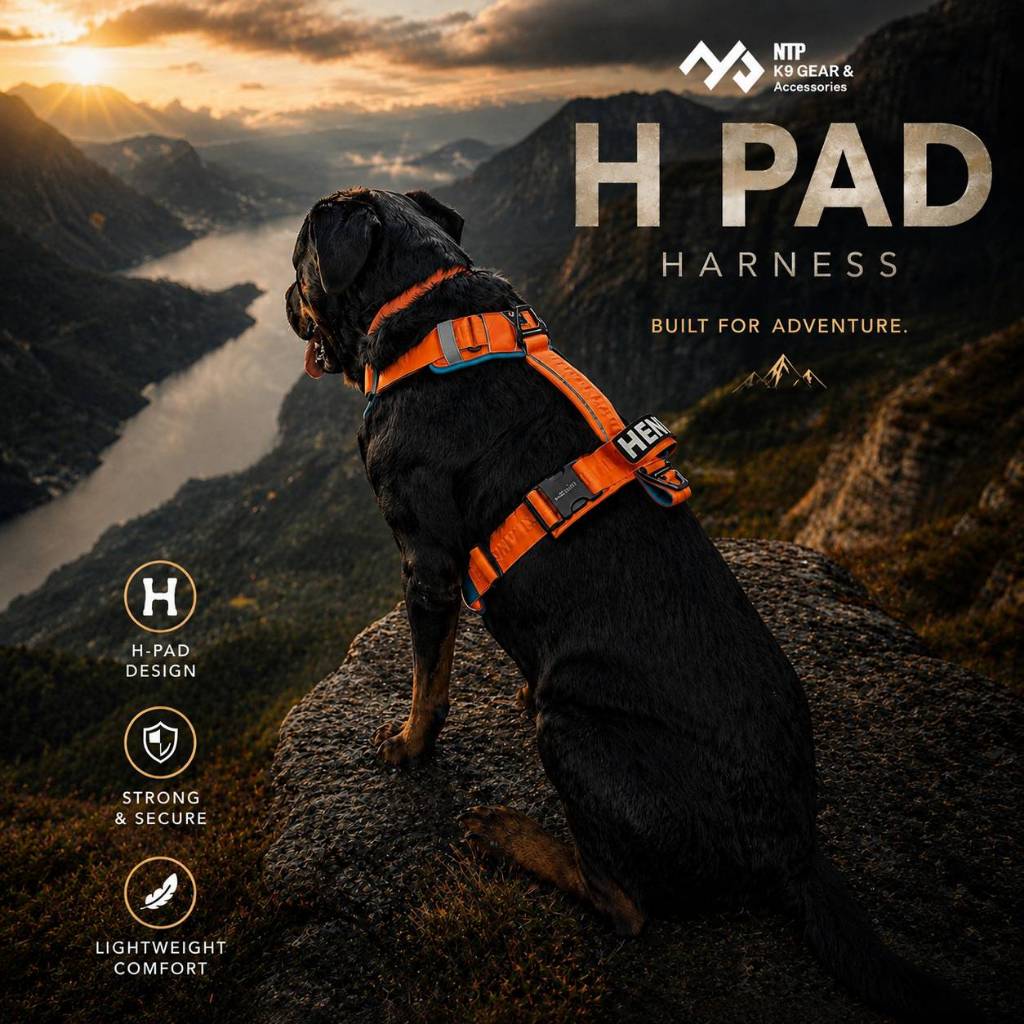 NTP สายรัดอกสุนัข H PAD HARNESS