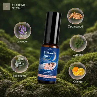 PHUTHARA สเปรย์ฉีดหมอน Pillow Spray กลิ่น Signature Dream อโรม่าผ่อนคลาย ห้องนอน หลับสบาย Deep Sleep 30ml
