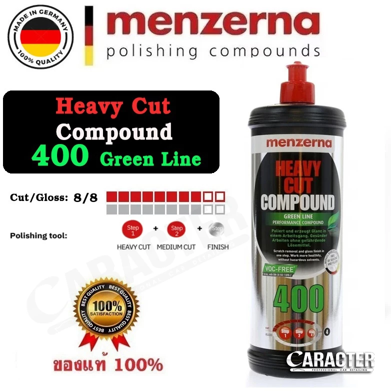 Menzerna 400 Green Line น้ำยาขัดลบรอย