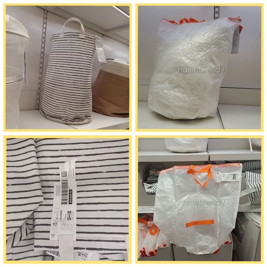 IKEA KLUNKA คลุนกา ถุงใส่ผ้ารอซักจากอีเกีย