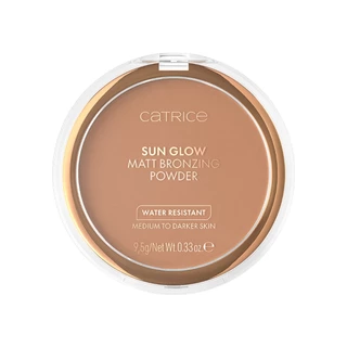 Catrice Sun Glow Matt Bronzing Powder บรอนซ์เซอร์เนื้อแมตต์ คอนทัวร์