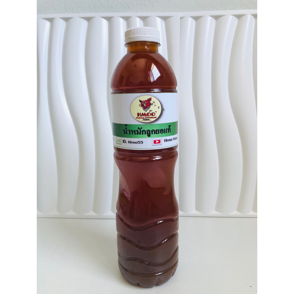 เหยือตกปลาน้ำหมักลูกยอแท้ๆขนาด600ml เหยื่อตกปลาน้าหมู(ฉลากใหม่)