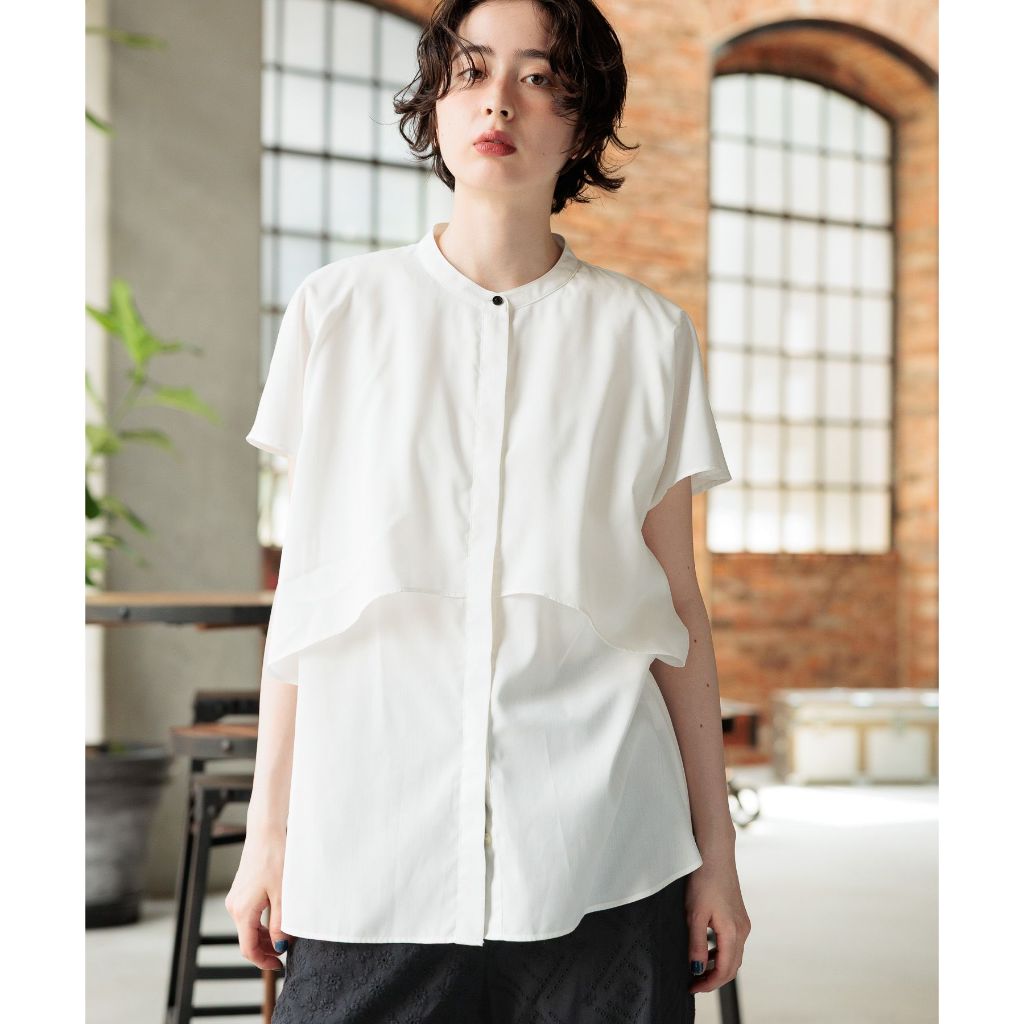 niko and ... เสื้อเบลาส์ ดีไซน์เลเยอร์ Kotat Layered French Blouse