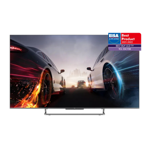 TV TCL 55C728  ขนาด 55 นิ้ว TCL QLED 4K C728 Android TV กรุงเทพ-ปริมณฑลเลือกส่ง Seller Own Fleet
