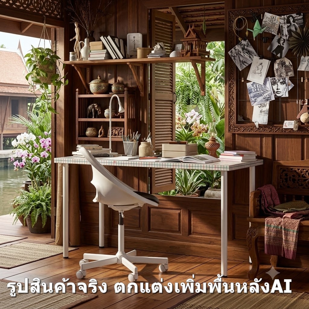 IKEA LINNMON +ADILS LAGKAPTEN  โต๊ะ พื้น สีไม้ สีขาว 100x45 ซม. 140x60 ซม.ขาเหล็ก