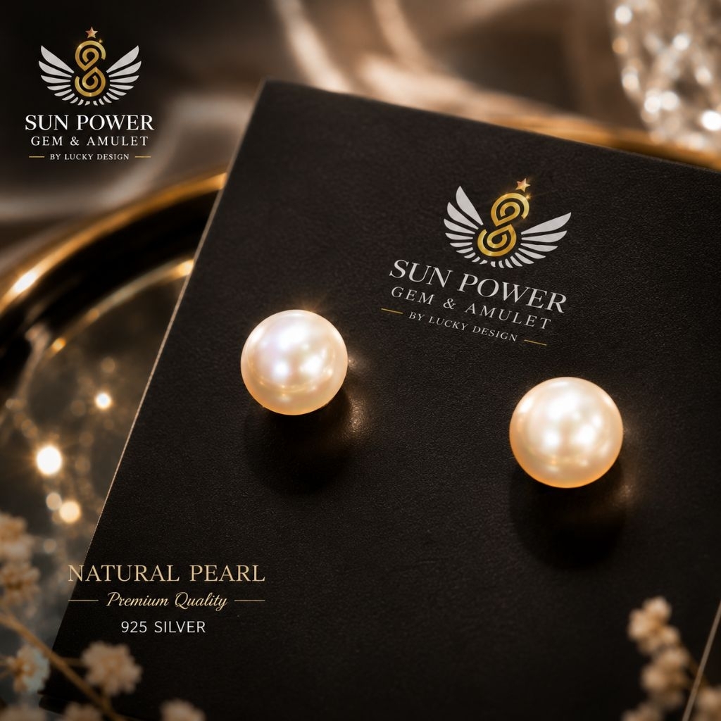 👑ต่างหู "ไข่มุก" อัญมณีแห่งความบริสุทธิ์💎ดึงดูดความรัก ความสุข ความสำเร็จ👑