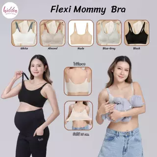 NEW ! Flexi Mommy Bra บราให้นม ผ้าเย็น ยืดได้ถึง15cm ใส่ได้ตั้งแต่ตอนท้อง-คลอด-ให้นม