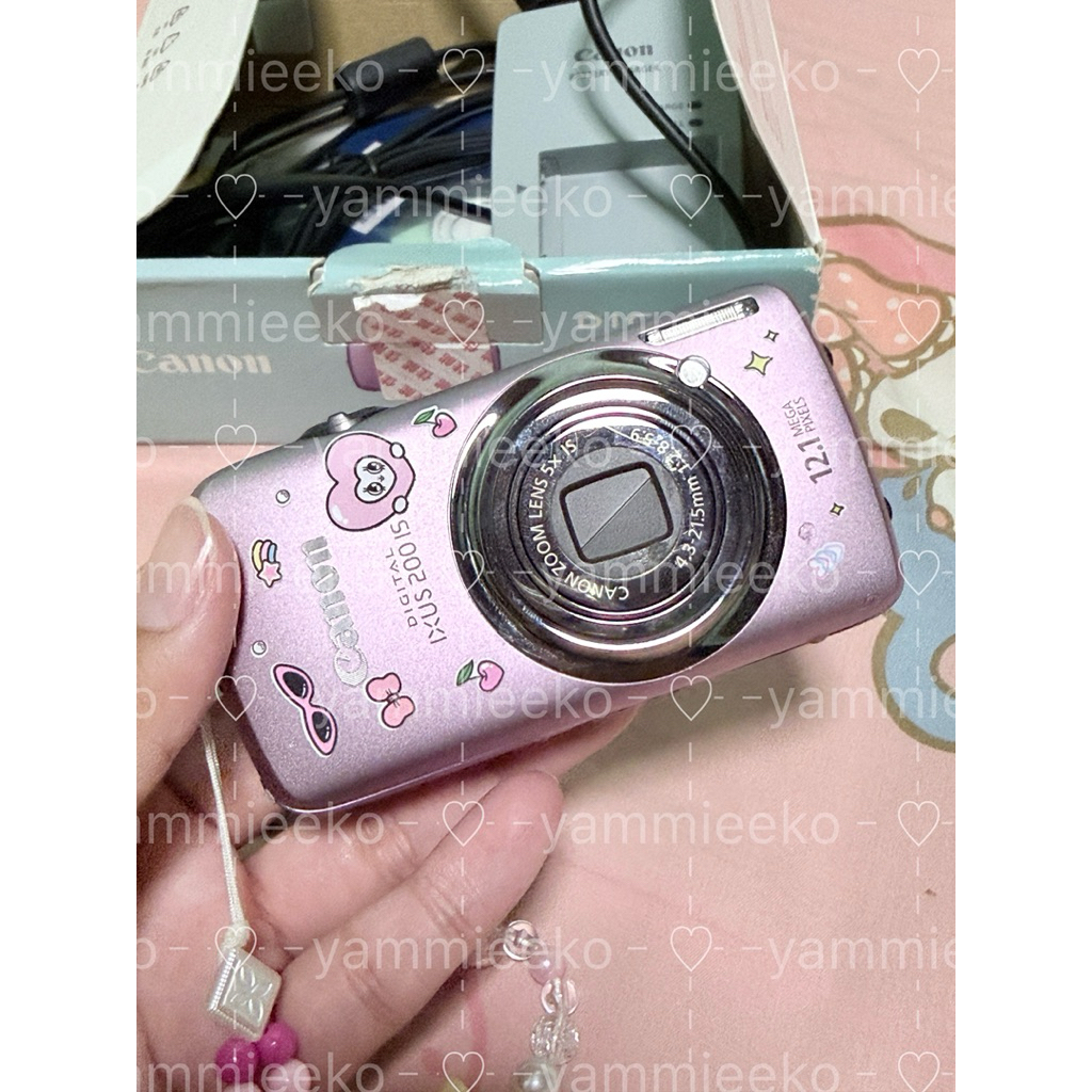 Cannon ixus 200is/ixy930is สีม่วง มือสองสภาพดีมาก