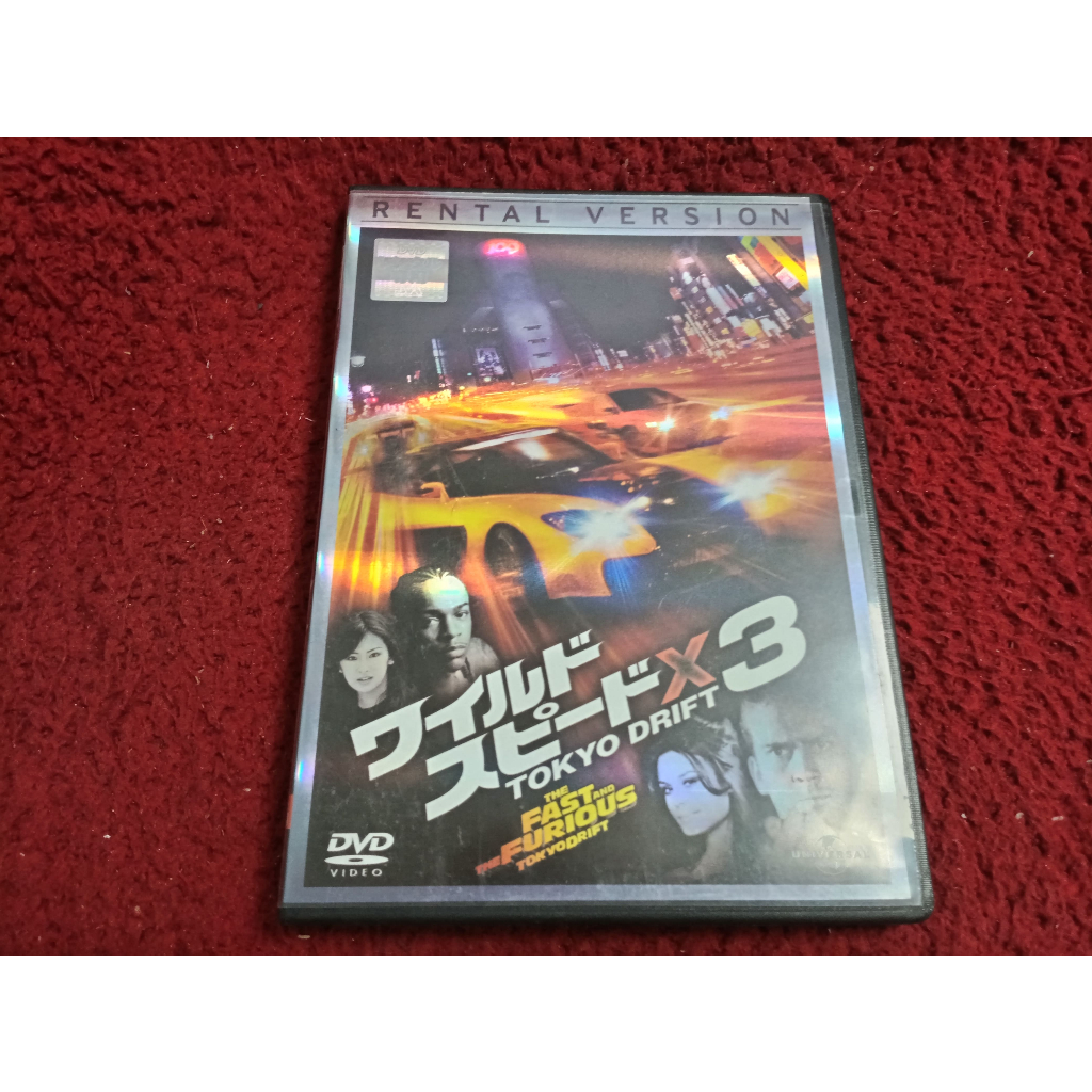 DVD สากล Fast & Furious: Tokyo Drift  สภาพตามรูปปก A3431