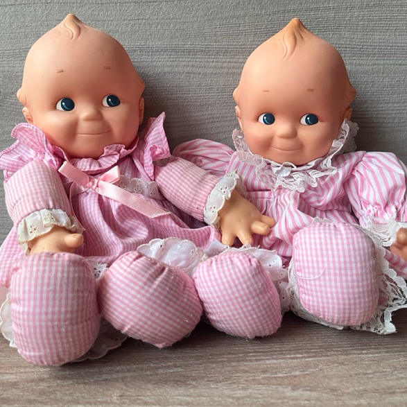 Kewpie Cameo baby doll,1998 ตุ๊กตา vintage 14”
