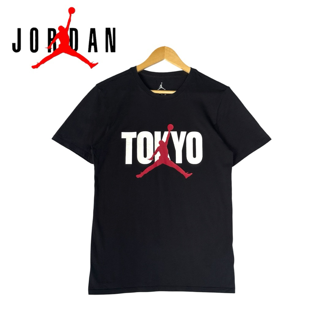 เสื้อยืด Nike Jordan เสื้อยืด Jordan TOKYO มือสอง เสื้อยืด Jordan Jumpman.