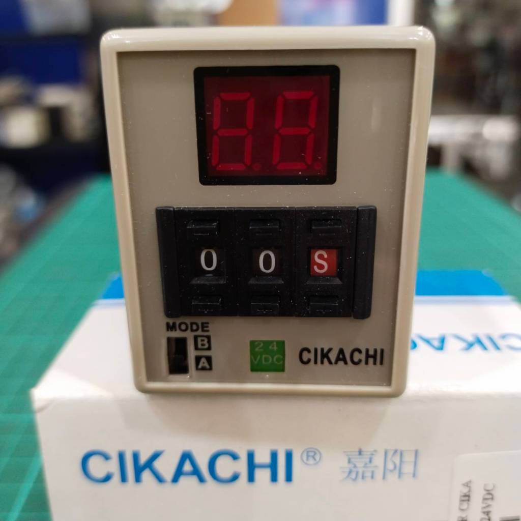 DIGITAL TIMER CIKACHI AH3D-DM,24VDC, 0.01S-990H
