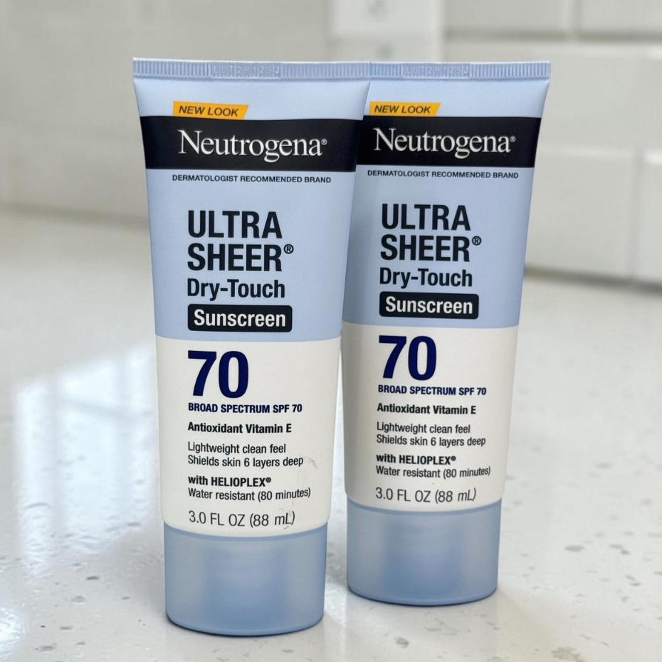 กันแดด Neutrogena  Ultra Sheer Dry-Touch Sunscreen มีขนาดให้เลือก
