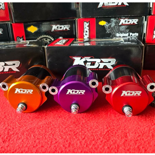 ไดร์สตาร์ท CNC KDR  W125 ทรงฟอซ่า KDR ตัวใหญ่ เฟืองใหญ่   (มีหลายสีให้เลือก)