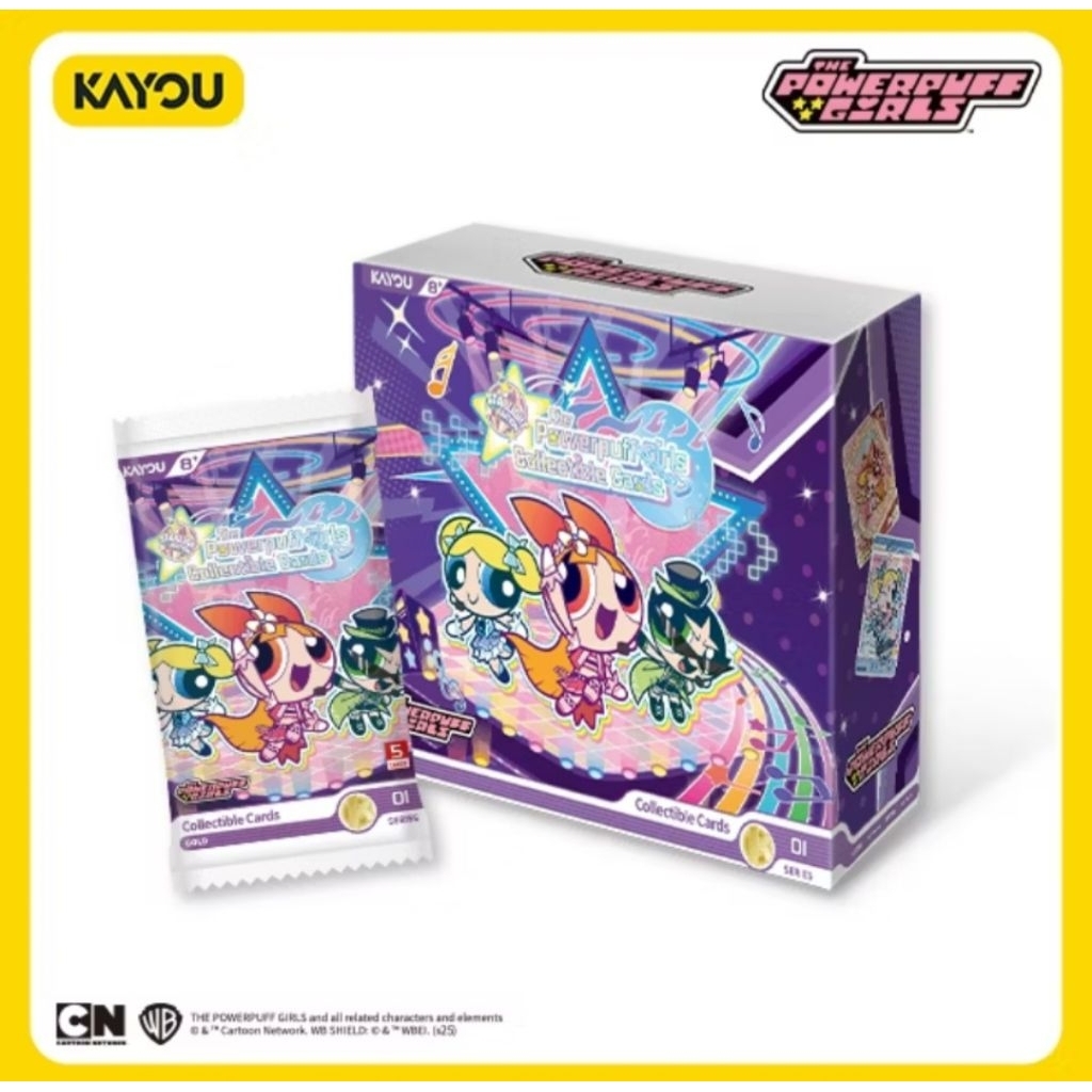 การ์ดสะสม●ลิขสิทธิ์ KAYOU The Powerpuff Girls - Starlight Edition01[ยน.70] 