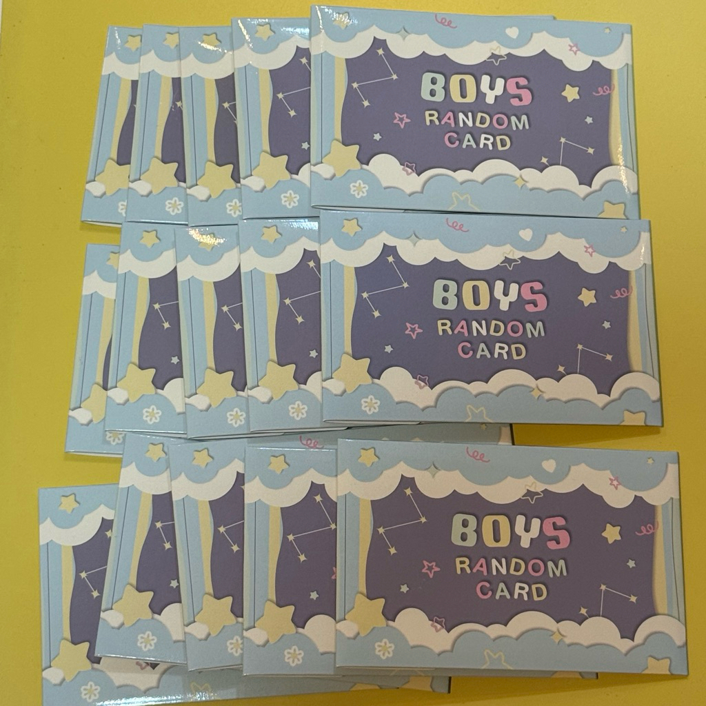 GMMTV TAIPEI PHOTOCARD  RANDOM BOYS ราคาถูก Shopee Lazada
