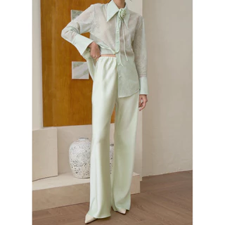 Edition.AtelierBKK - Veronica Lace Shirt / Satin Trousers (สินค้าจำหน่ายแยกชิ้น)