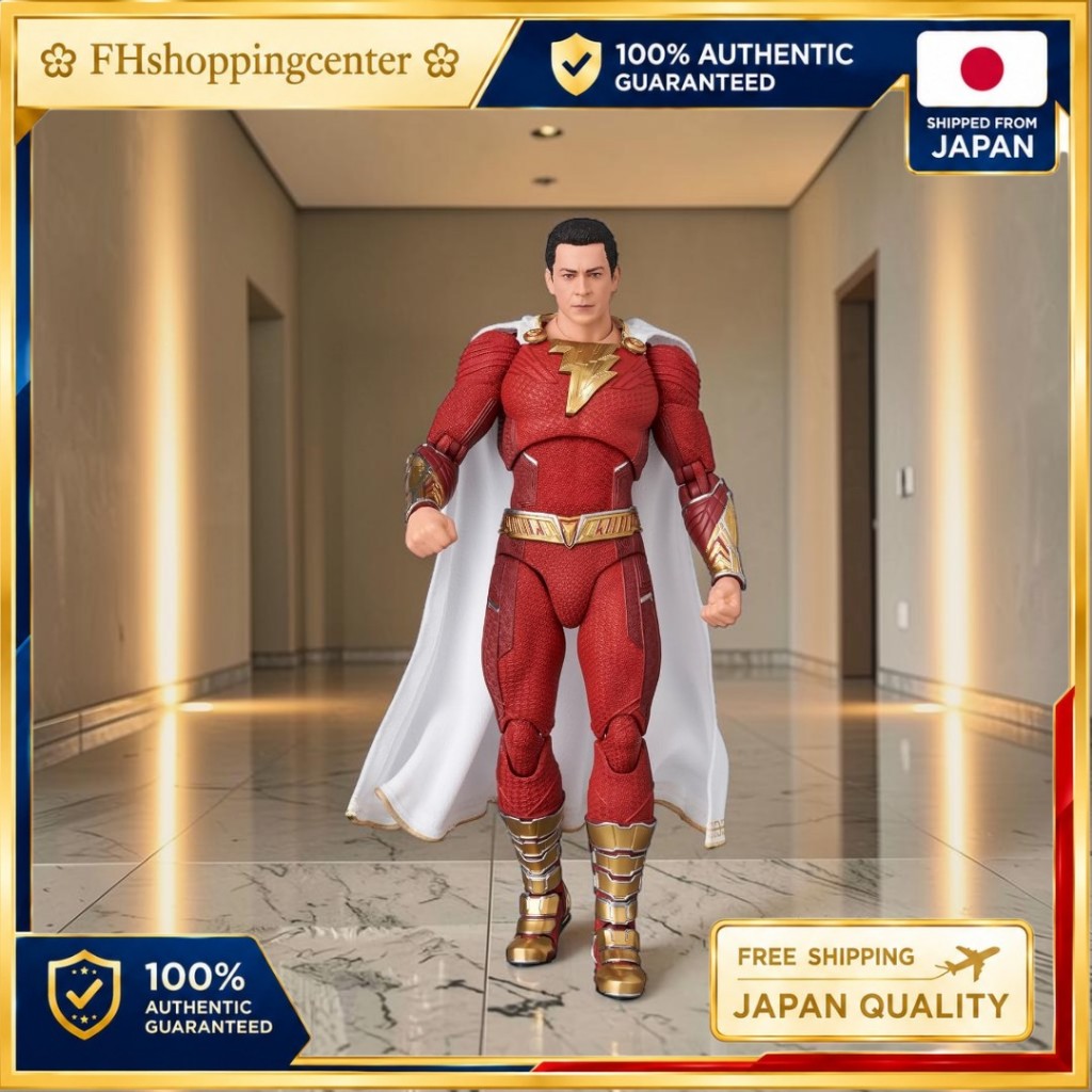 MAFEX No.254 Shazam Fury of the Gods Figure 160mm Medicom ฟิกเกอร์ | ส่งตรงจากญี่ปุ่น