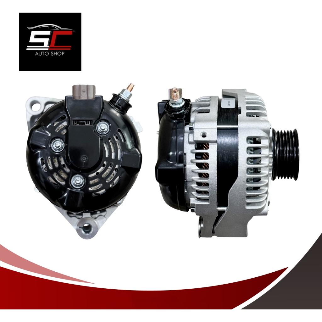 ไดชาร์จ โตโยต้า (TOYOTA) เครื่องยนต์ 1JZ, 1JZ-GTE, 2JZ, 2JZ-GTE 12V 130A (REBUILT) มีรับประกัน