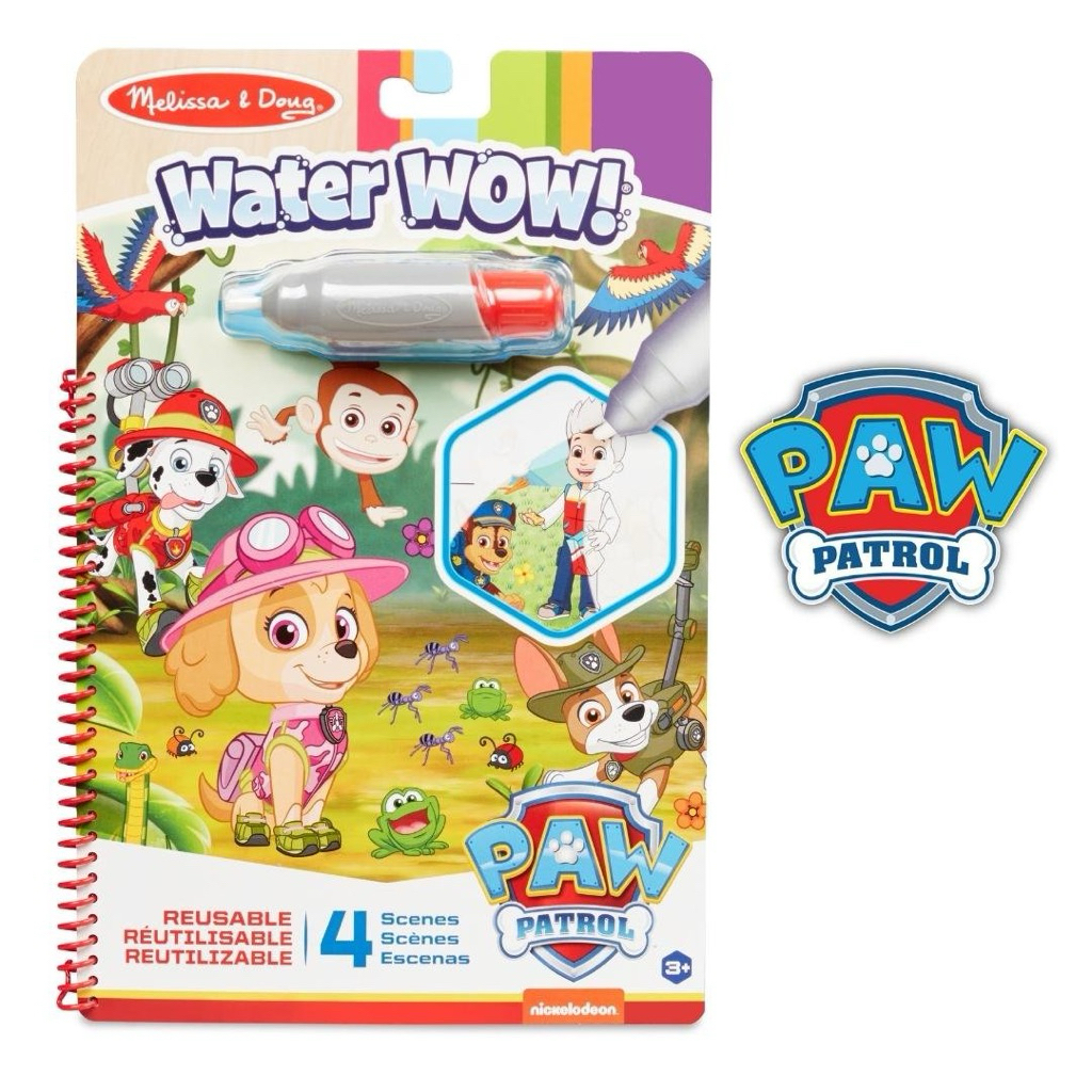 🇺🇸Melissa & Doug X PAW Patrol Water Wow! Skye รุ่น 33250 สมุดระบายสีด้วยน้ำ เล่นซ้ำได้ รุ่น "Skye"