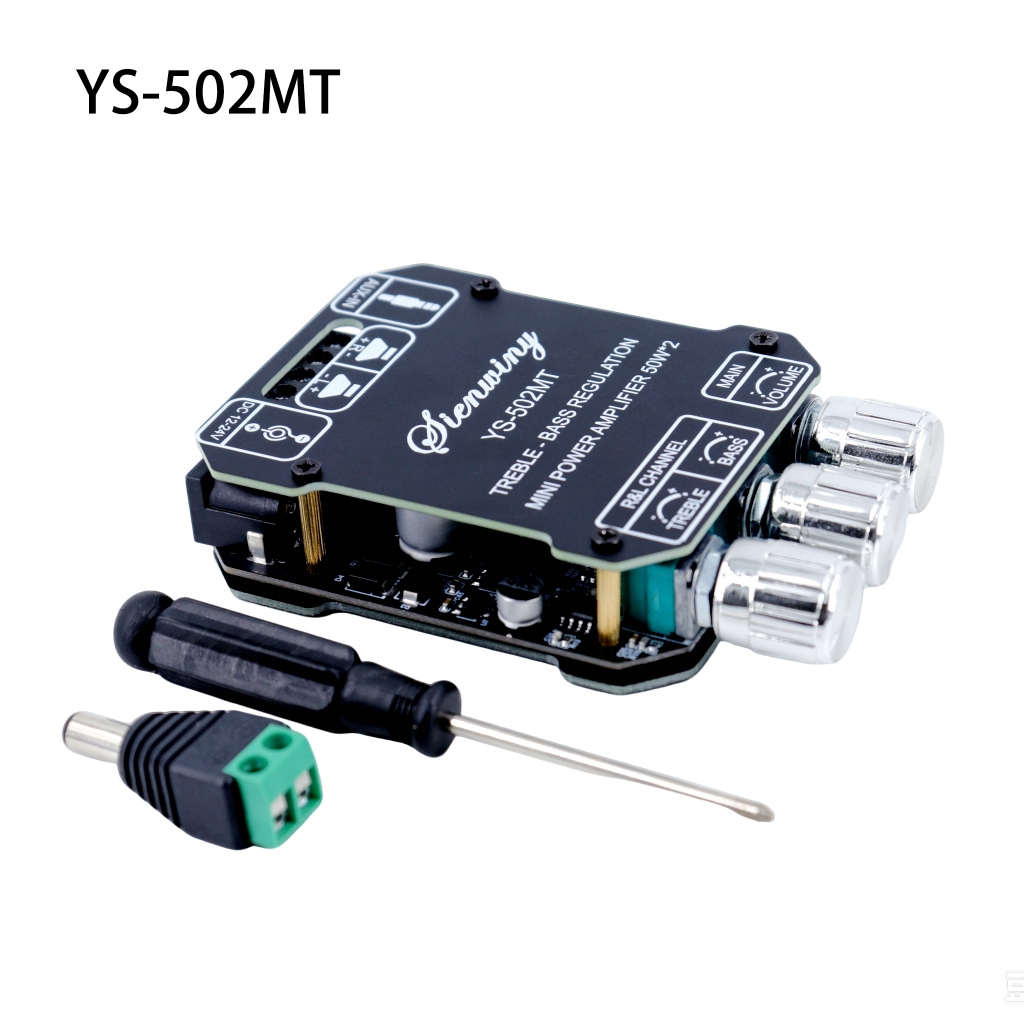 YS-502MT บอร์ดเครื่องขยายเสียงซับวูฟเฟอร์5.0บลูทูธ บอร์ดเครื่องขยายเสียงสเตอริโอ2.0ช่องกำลังเสียงสูงบอร์ดขยายเสียง