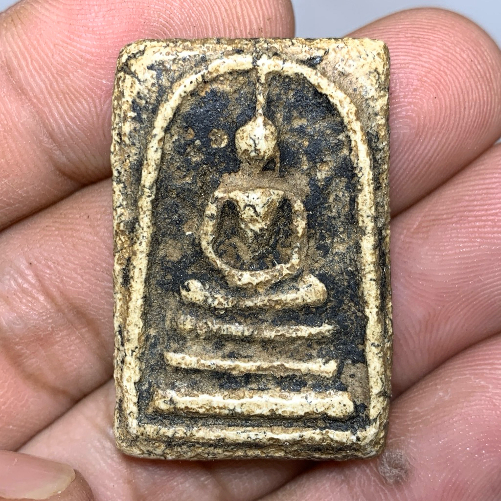 พระสมเด็จวัดระฆัง เนื้อผงพุทธคุณคราฟน้ำหมาก